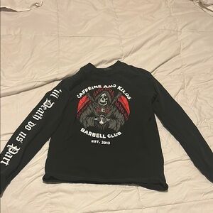 Caffeine and Kilos Long Sleeve Shirt